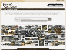 Tablet Screenshot of collections.beamish.org.uk